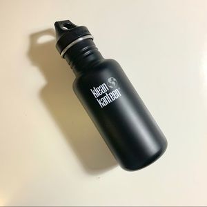 Kleen Kanteen matte black bottle
